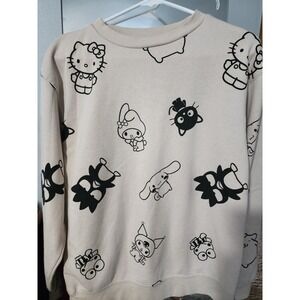 Hello Kitty Beige-colored‎ Sweatshirt Size Small